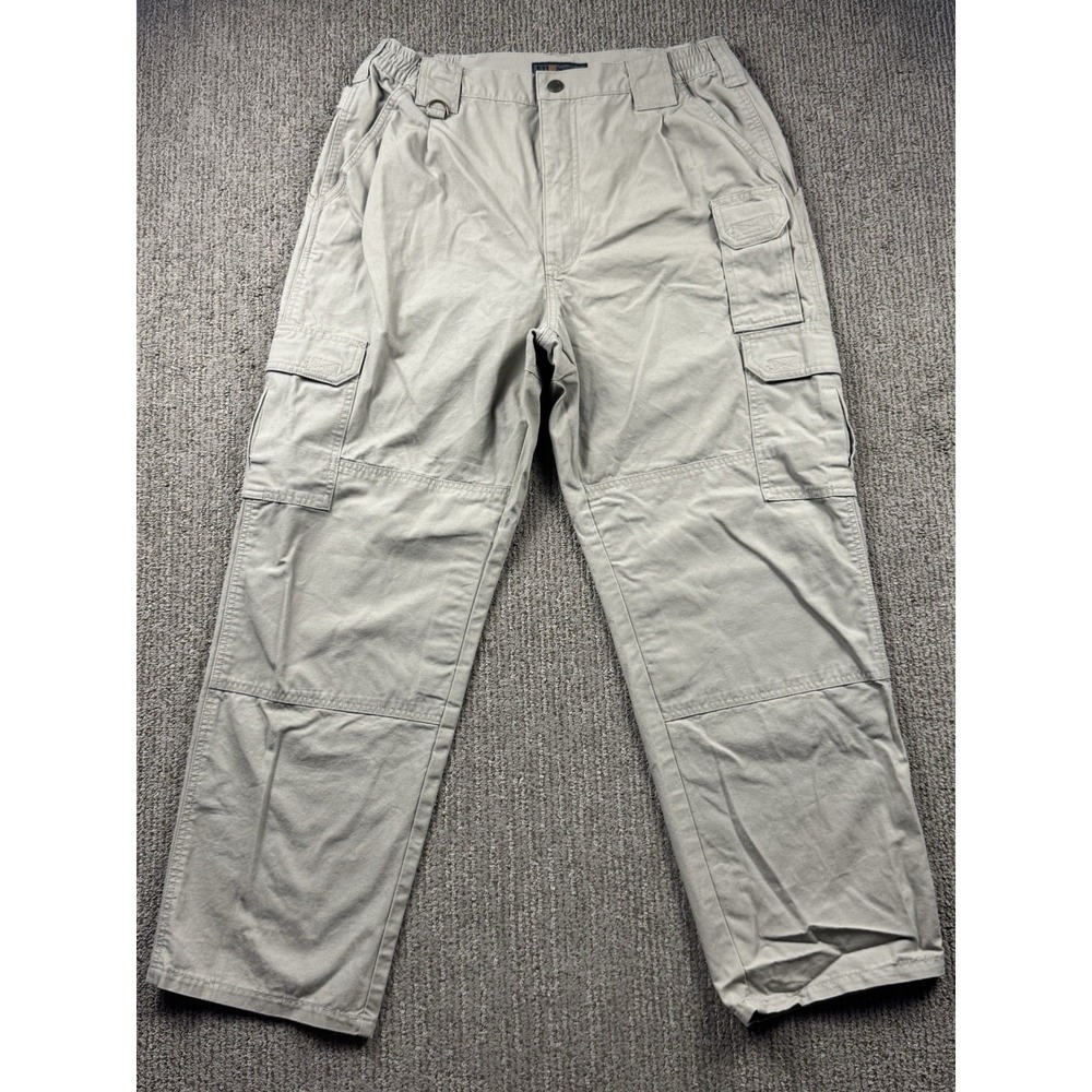 5.11 Tactical Mens 34x30 Taclite Pro Ripstop Cargo Pants Khaki